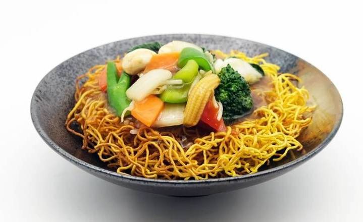 E21. Mixed Vegetable Chow Mein 什菜炒麵